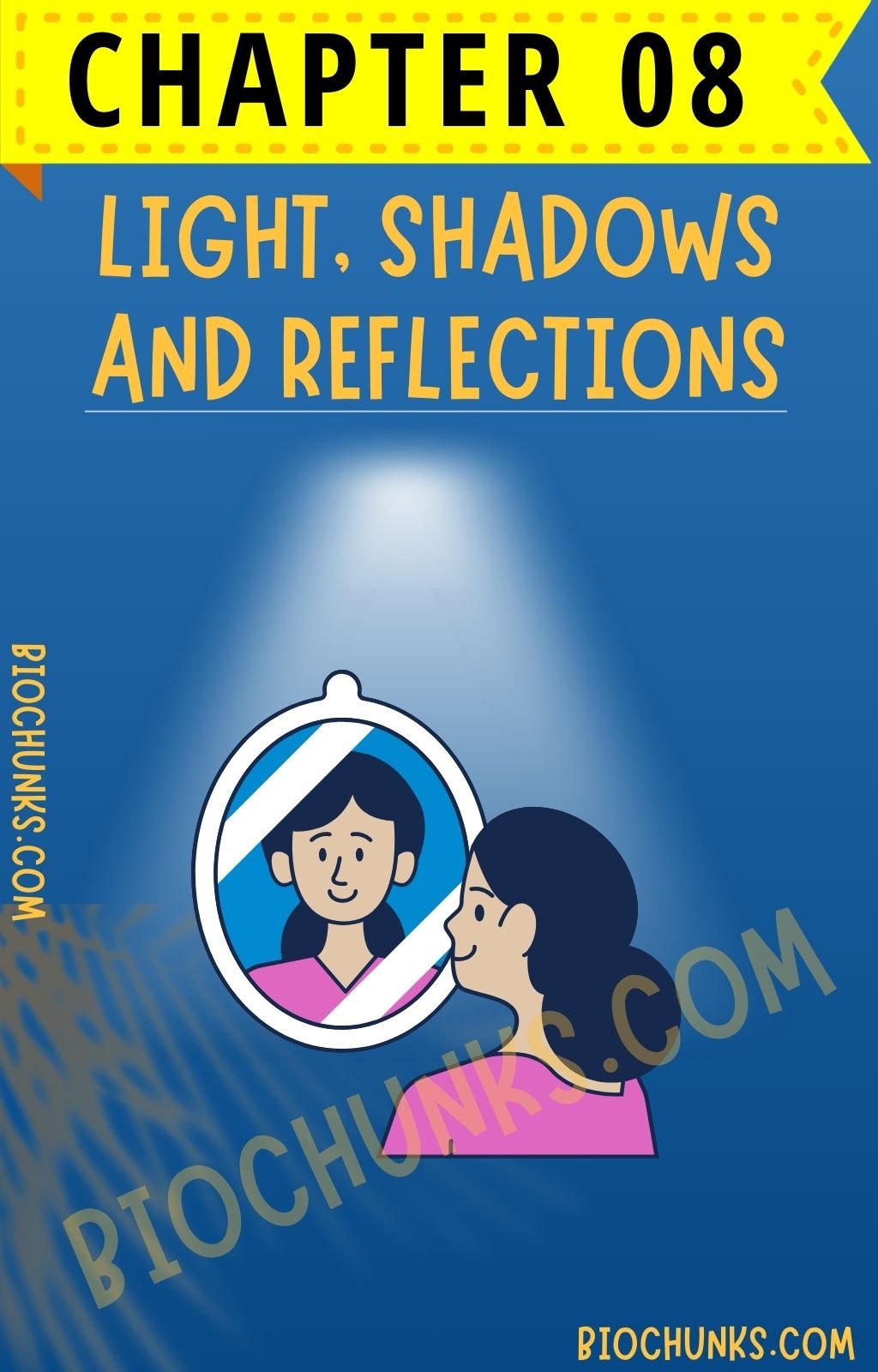 Light, Shadows & Reflections Chapter 07 Class 6th biochunks.com