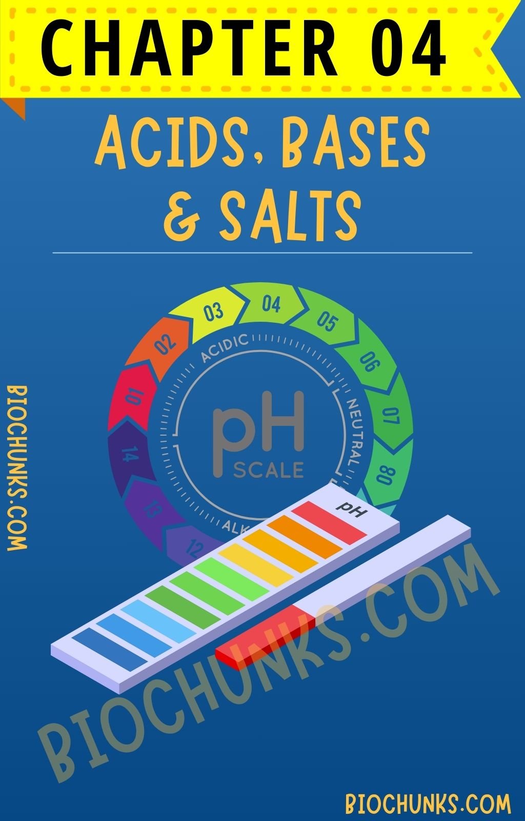 Acids, Bases & Salts Chapter 04 Class 7th biochunks.com