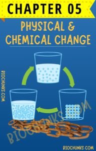 Physical & Chemical Change Chapter 05 Class 7th biochunks.com