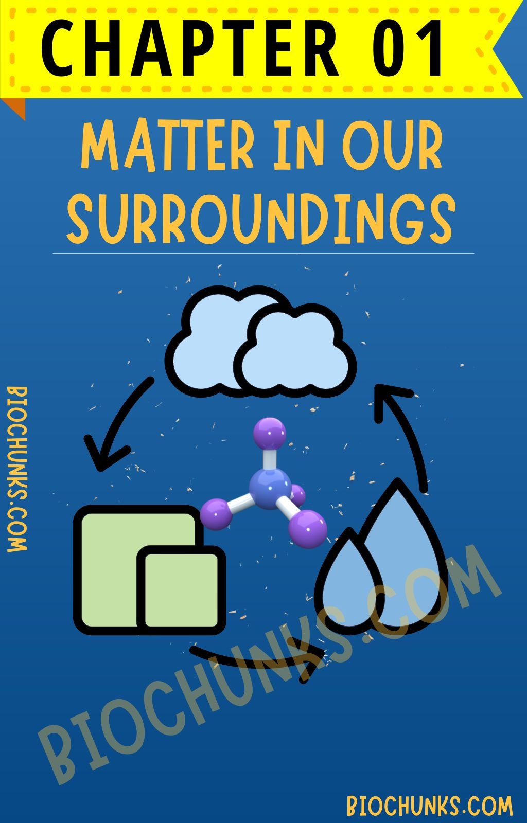 Matter in our surroundings Chapter 01 Class 9th biochunks.com